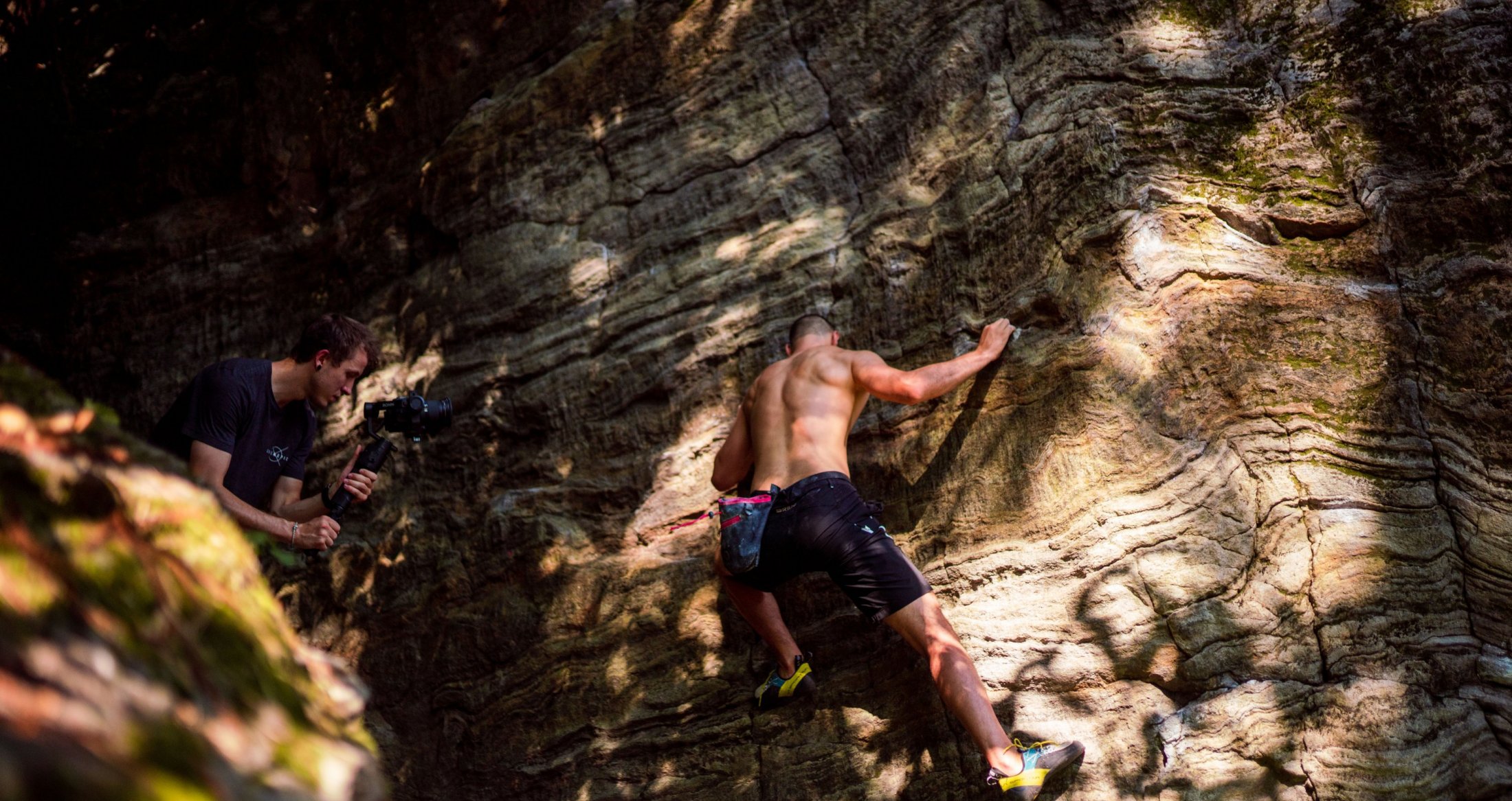 Auf die Felsen, festhalten – (r)auf geht’s!